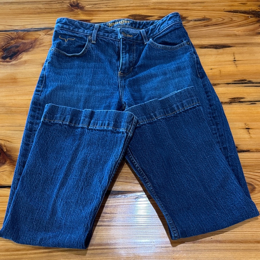 Kimes Ranch Dark Blue Jennifer high rise Jeans